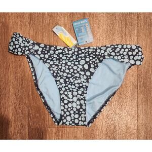 Title Nine Medium Bikini Bottoms Swim Suit Blue Bathing Suit